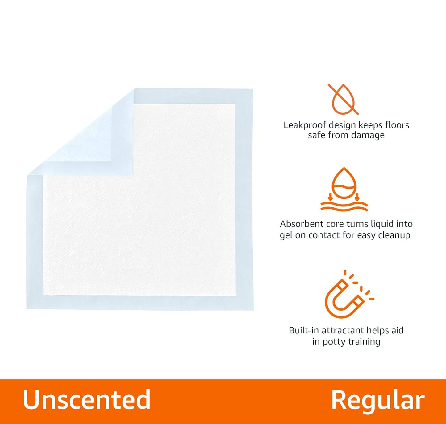 Dog & Puppy Pee Pads – Leak-Proof Training Pads, 5-Layer Quick-Dry Design, 100 Pack