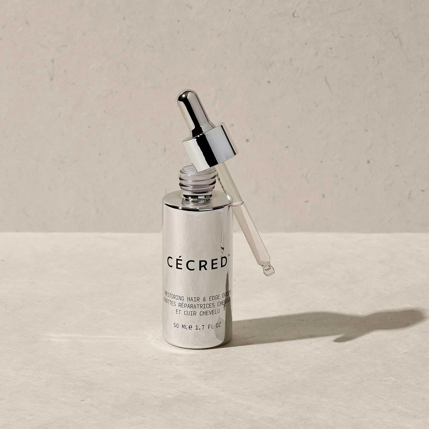 Cécred Restoring Hai - Daily Peptide Serum for Fuller-Looking Hair, Strengthens Roots,1.7 fl oz