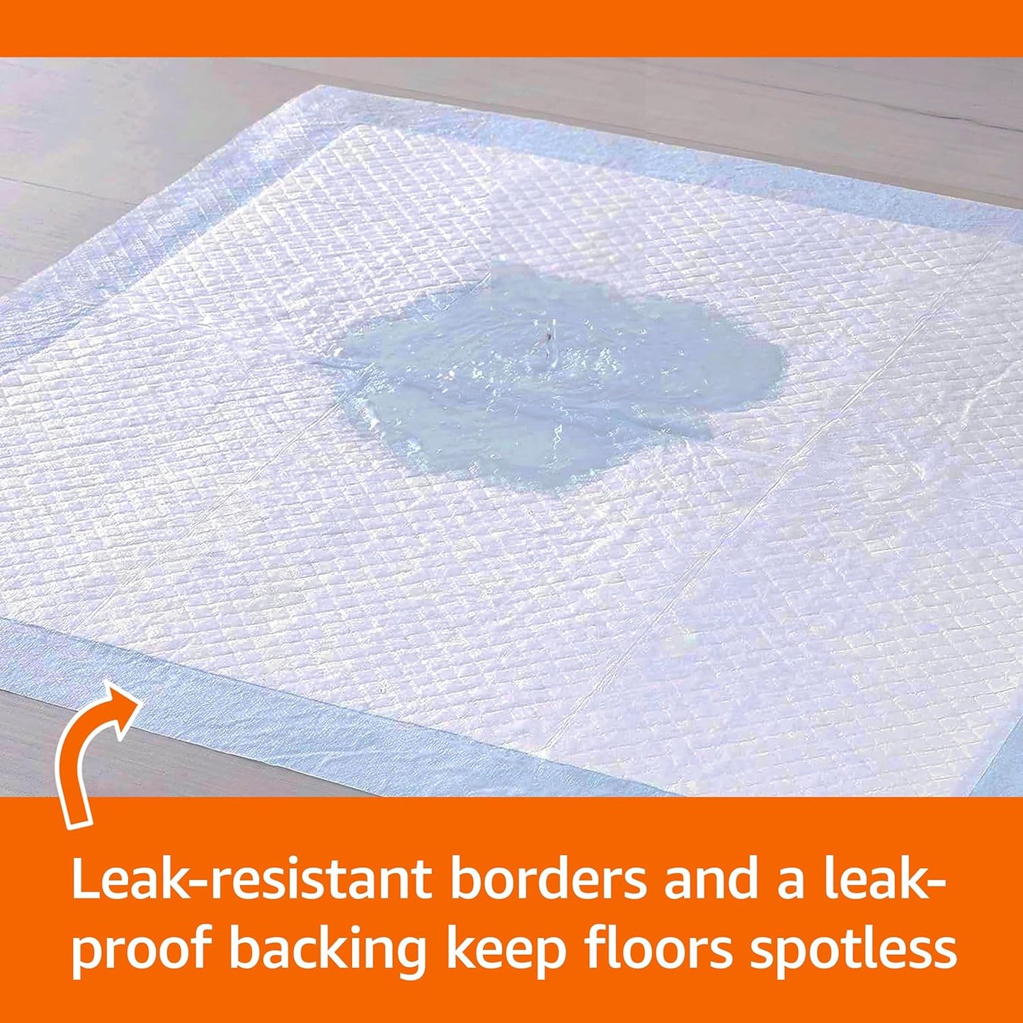Dog & Puppy Pee Pads – Leak-Proof Training Pads, 5-Layer Quick-Dry Design, 100 Pack