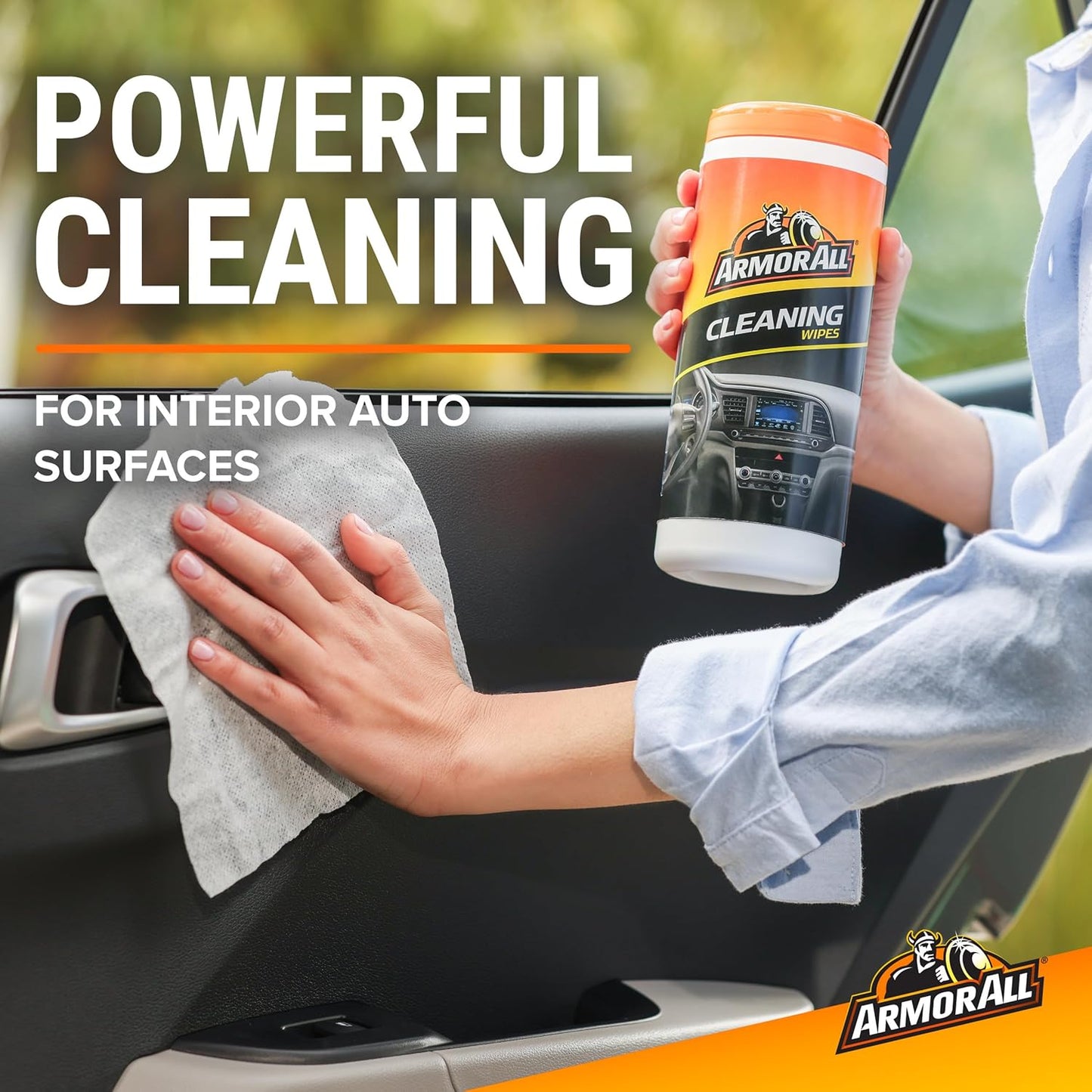 Armor All Protectant, Glass and Cleaning Wipes