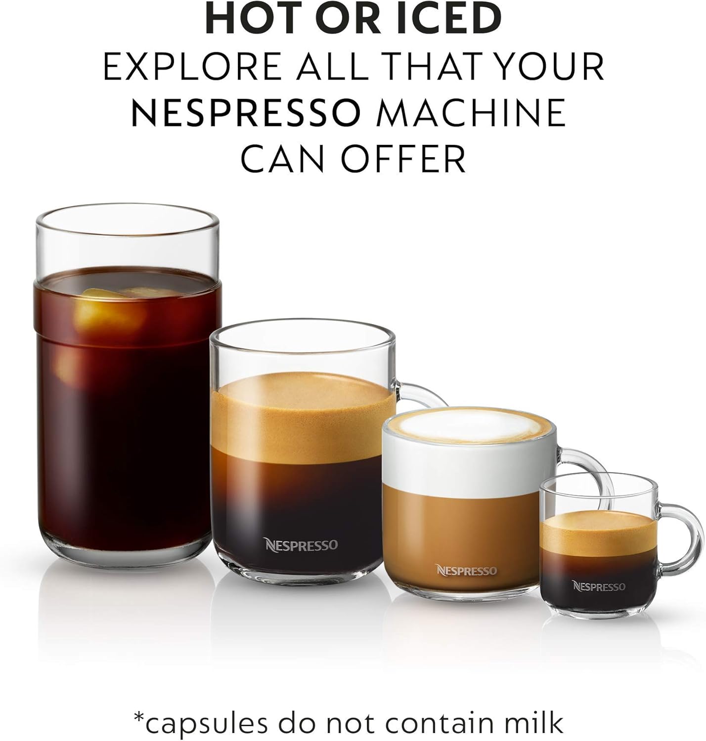 Nespresso Capsules Vertuo, Variety Pack