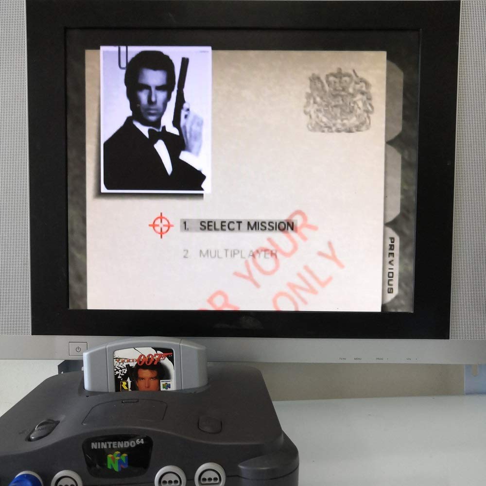 For Nintendo 64 N64 Game Card Cartridge Console US Version – GoldenEye 007