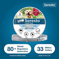 Flea & Tick Collar for Large Dogs – 8 Month Protection – Vet Recommended – USA Made