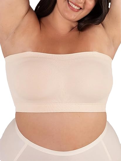 SHAPERMINT Strapless Bra - Bandeau top, Strapless Bras for Women