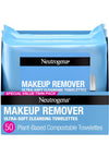 Makeup Remover Wipes – Micellar, Alcohol-Free, Compostable (2x25 ct) – Made in USA
