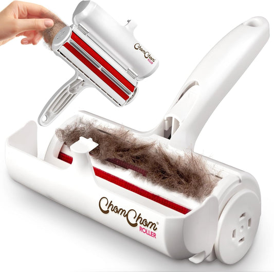 Chom Chom Roller Pet Hair Remover and Reusable Lint Roller - ChomChom Cat and Dog Hair Remover