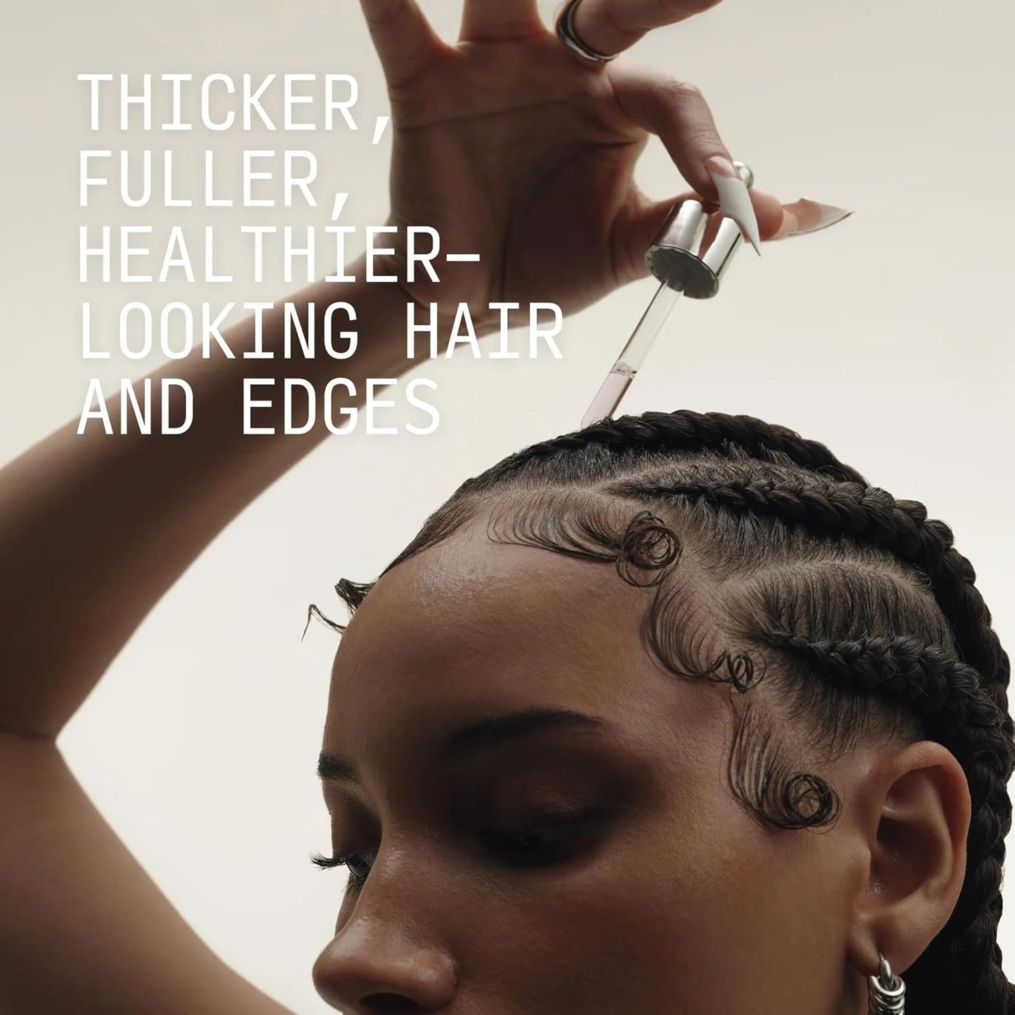 Cécred Restoring Hai - Daily Peptide Serum for Fuller-Looking Hair, Strengthens Roots,1.7 fl oz