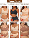 Women's Seamless Wireless Full Coverage Bra – Soft & Supportive
