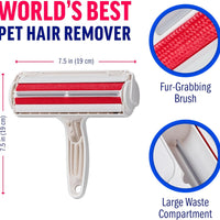 Chom Chom Roller Pet Hair Remover and Reusable Lint Roller - ChomChom Cat and Dog Hair Remover