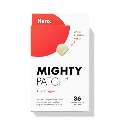 Mighty Patch Original - Hydrocolloid Acne Pimple Patch (36 Ct)