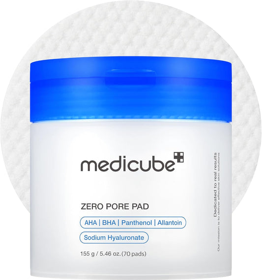 Medicube Zero Pore Pads 2.0, Dual-Textured Facial Toner